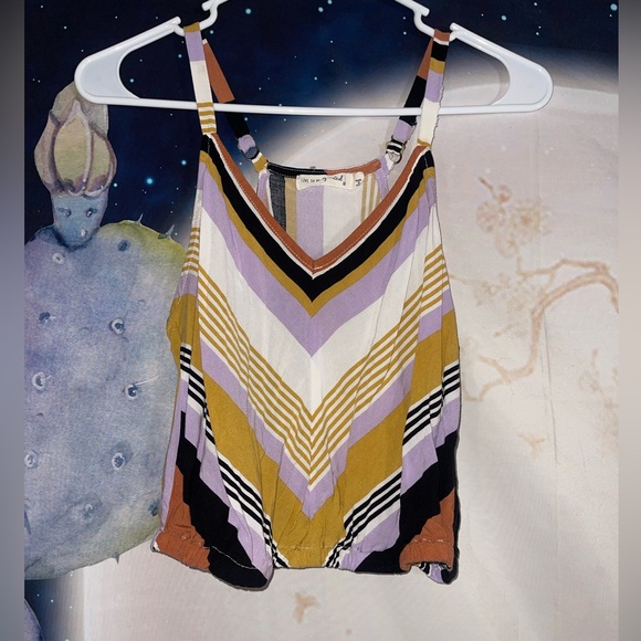 V line tank. With “band” around the bottom, shown in picture - Picture 1 of 3